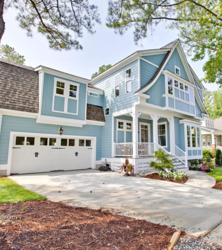 Home in Blue