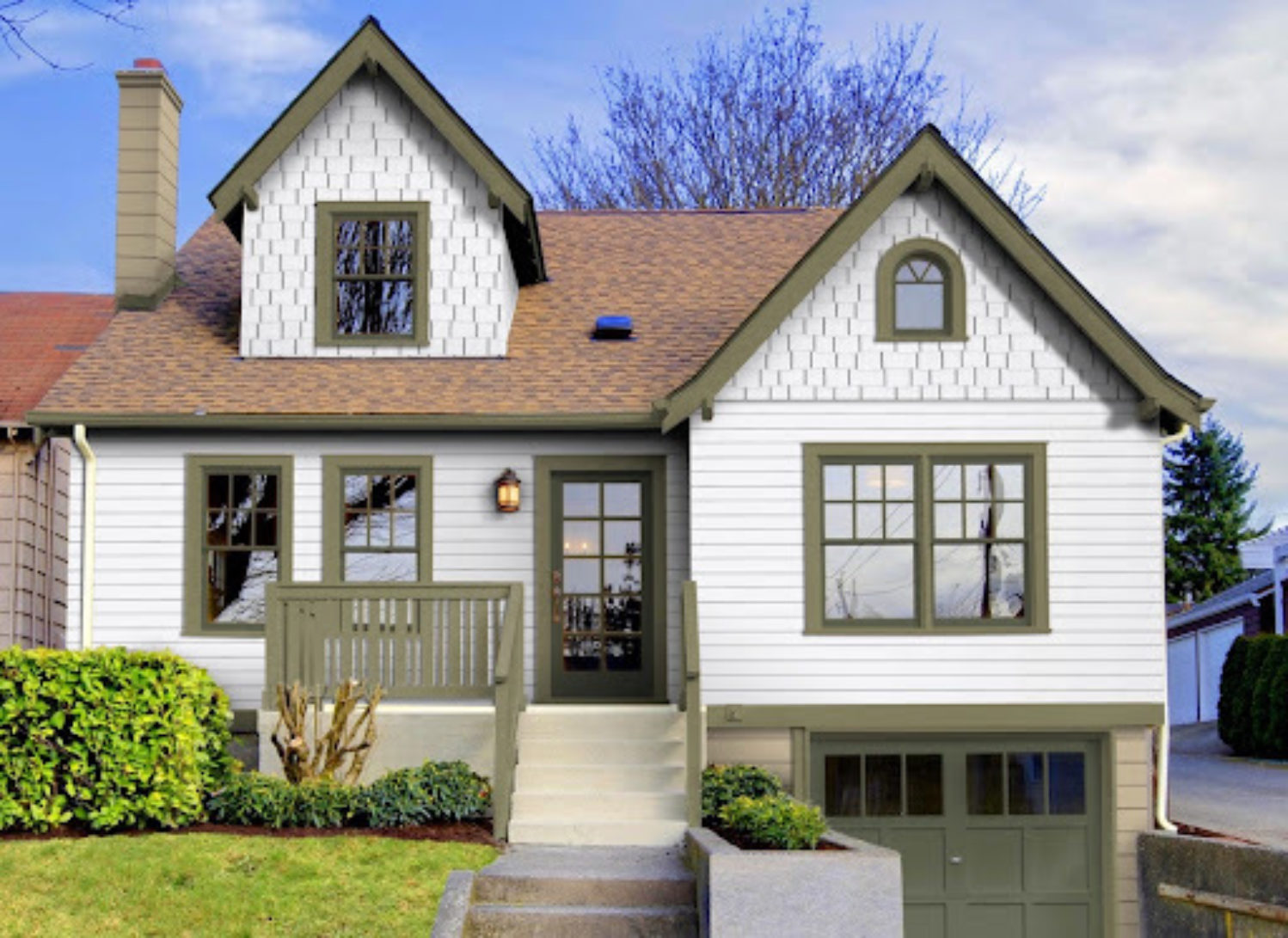 8 White Shake Siding Home Designs Allura USA