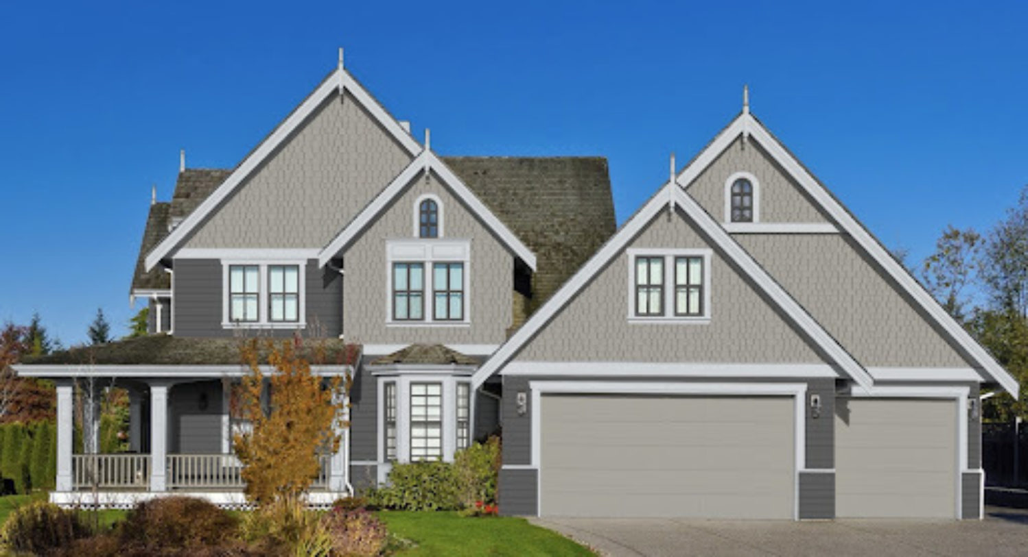 9 Beautiful Taupe Siding Colored Homes | Allura USA