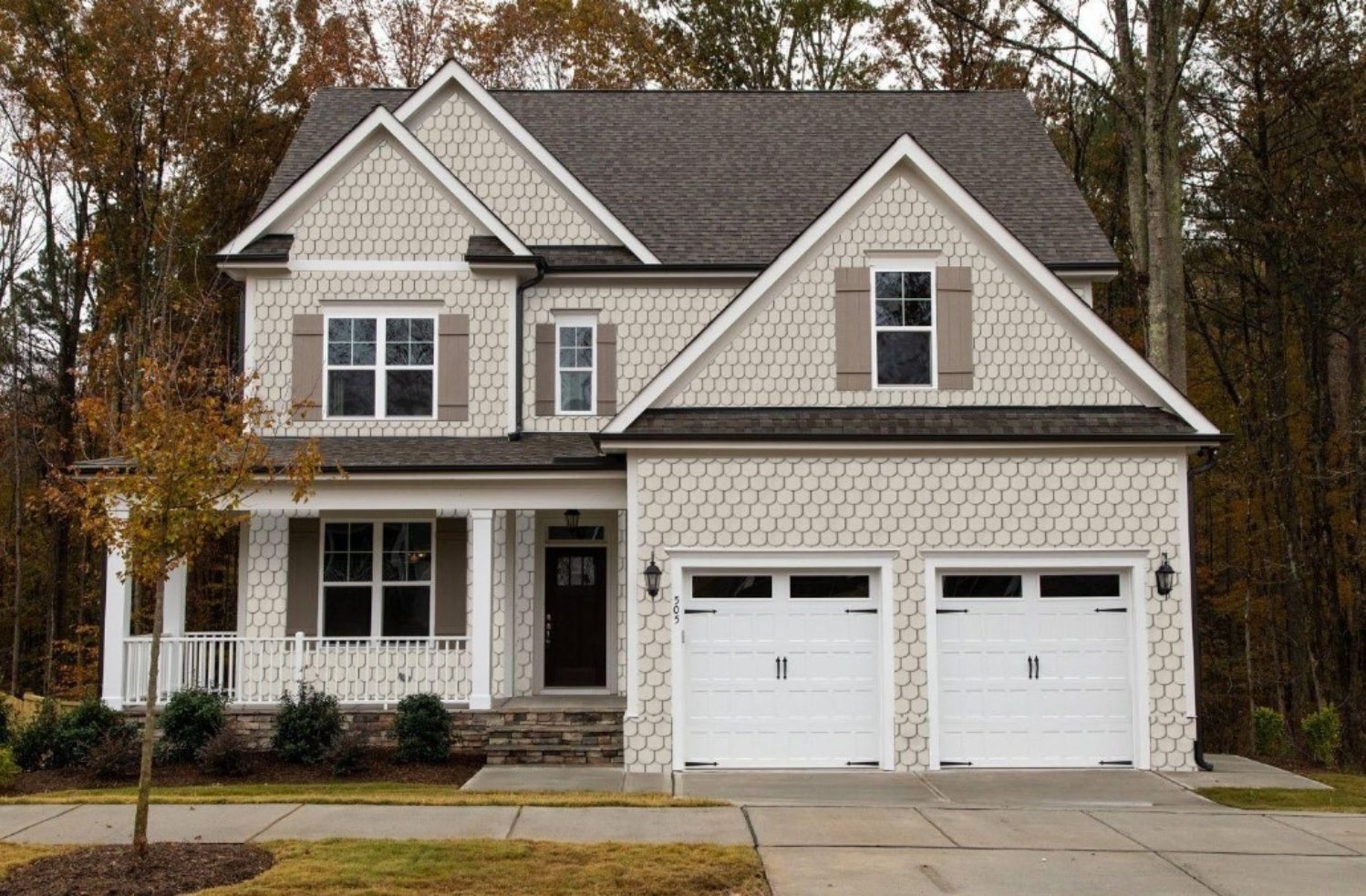 11 Fishcale Siding Home Designs and Ideas Allura USA