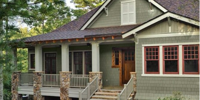 Allura Shake Plycem Trim House