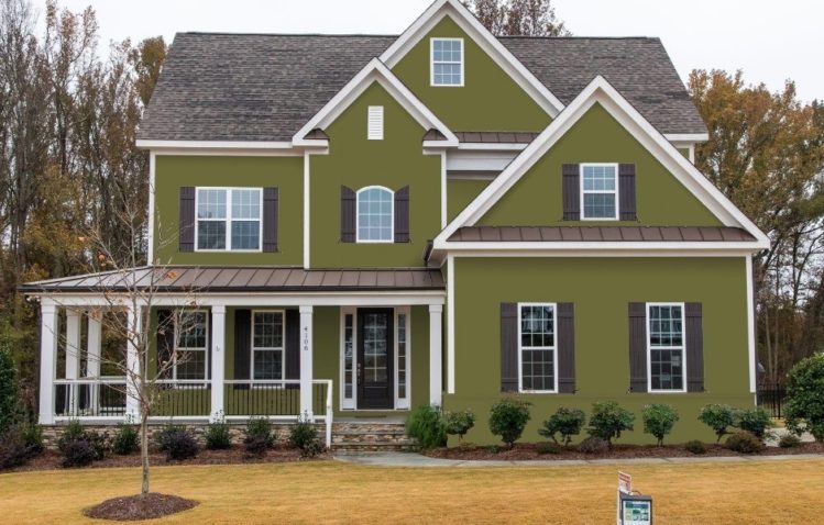 Tuscan Olive Siding