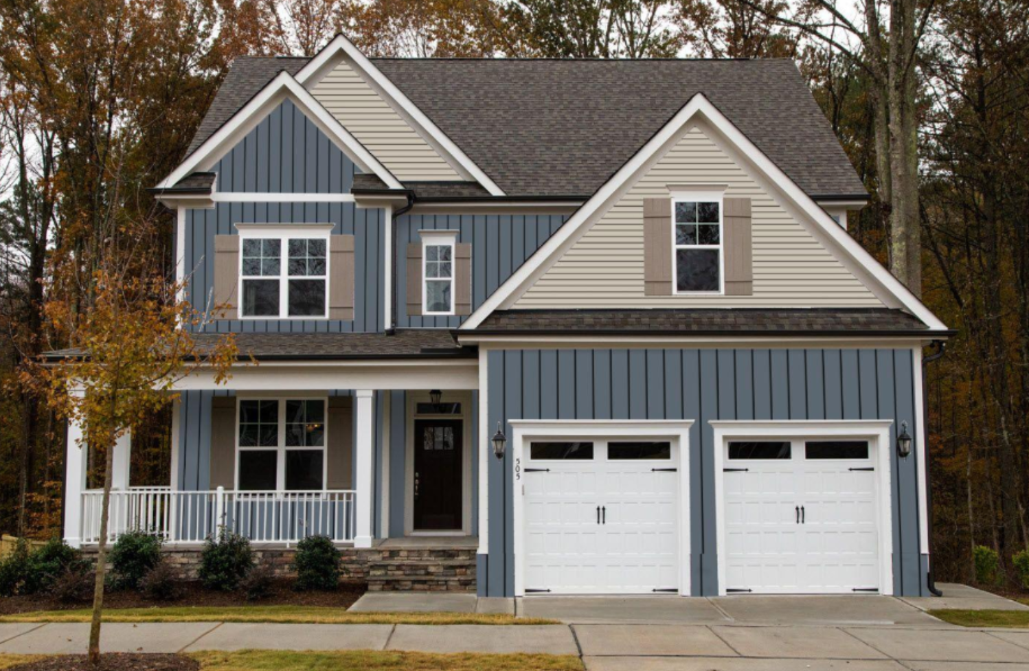 5 Dark Gray Board and Batten Siding Design Ideas Allura USA