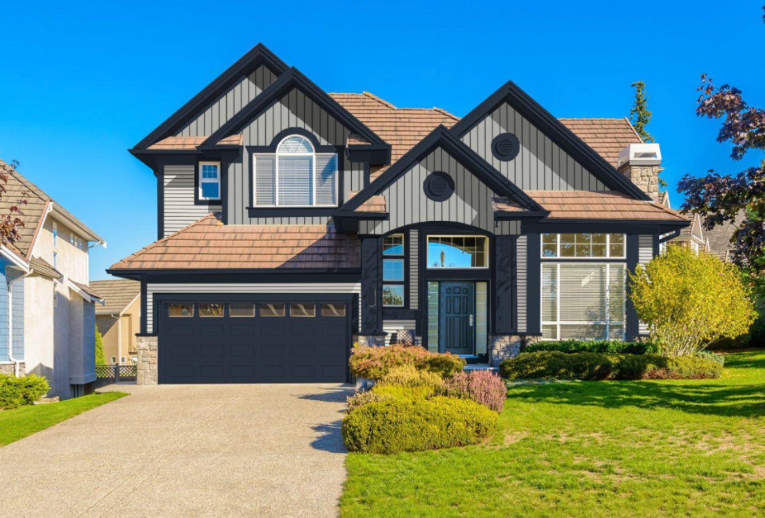 5 Dark Gray Board and Batten Siding Design Ideas Allura USA