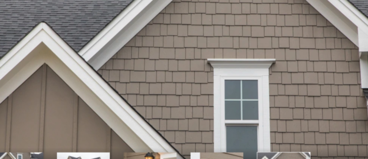 Wood shake siding