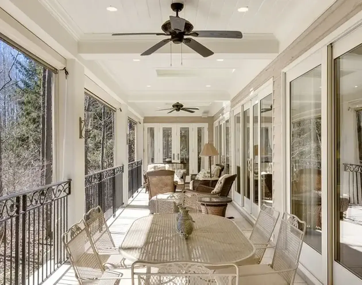 Covered Porch Ceiling Ideas