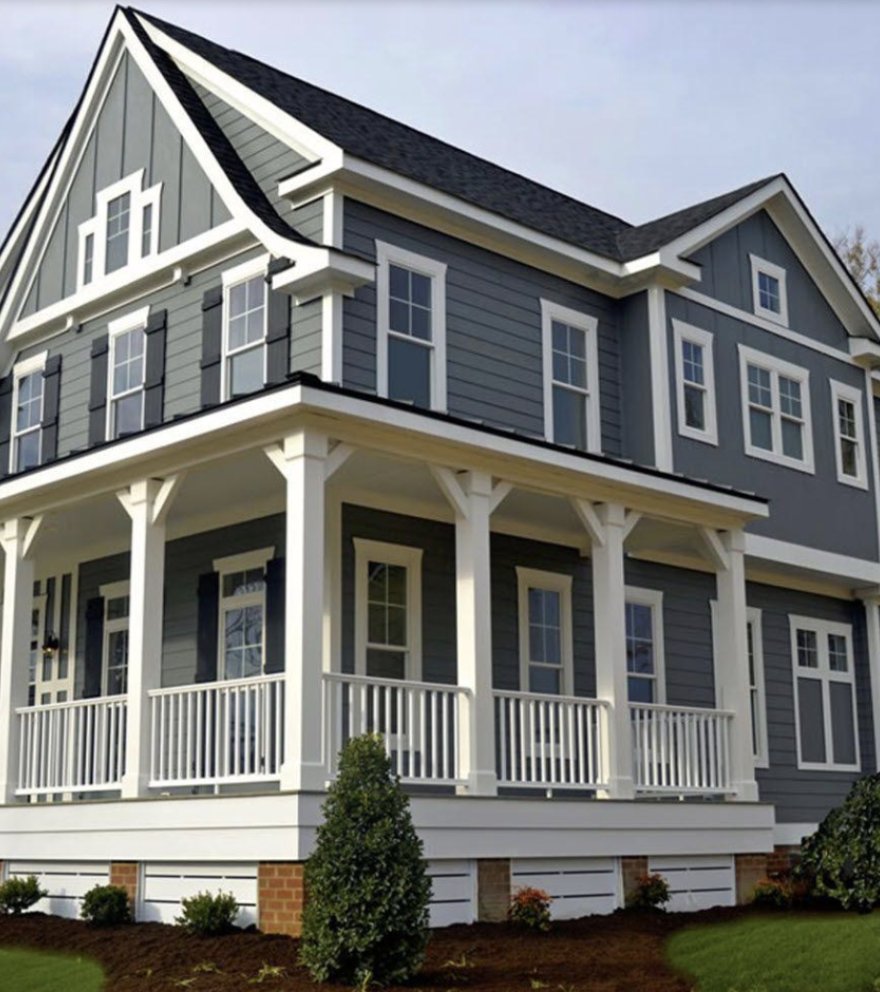 7 Stunning Blue House Siding Ideas | Allura USA