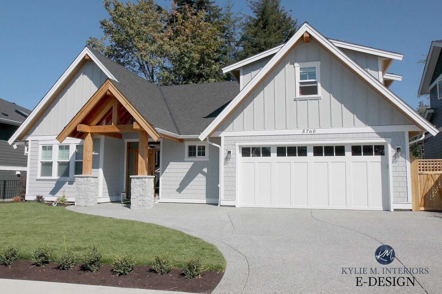 12 Light Grey House with White Trim Design Ideas Allura USA