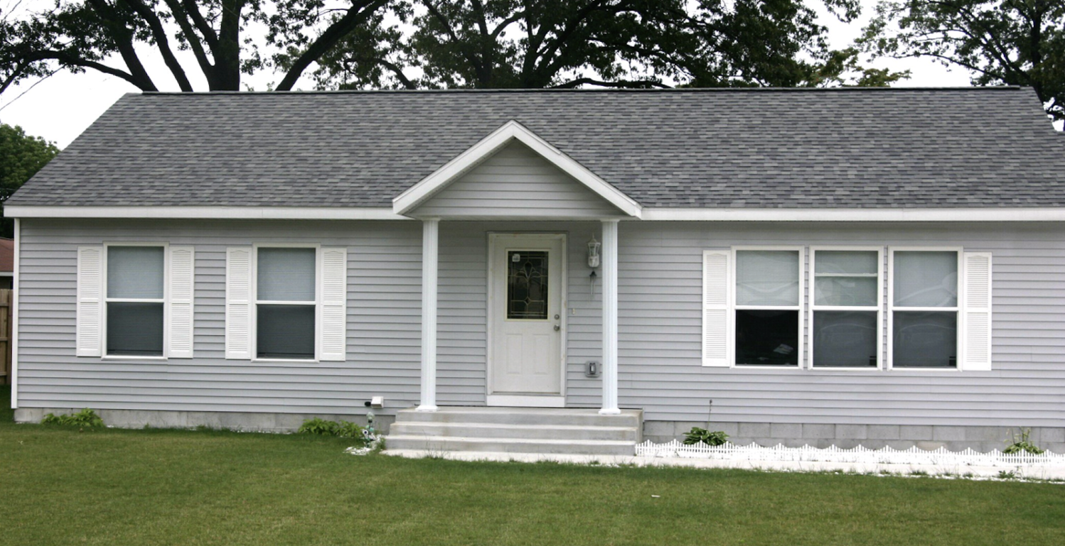 12 Light Grey House with White Trim Design Ideas | Allura USA